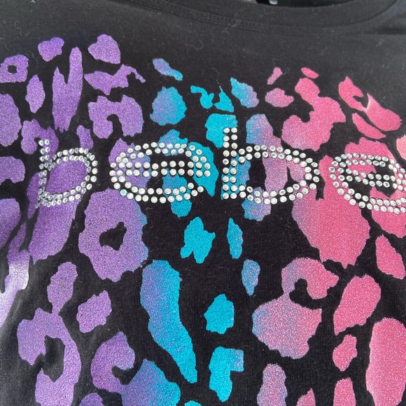 2 Bebe pink and black logo T shirts - Picture 3 of 10